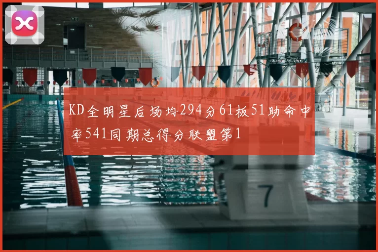 KD全明星后场均294分61板51助命中率541同期总得分联盟第1