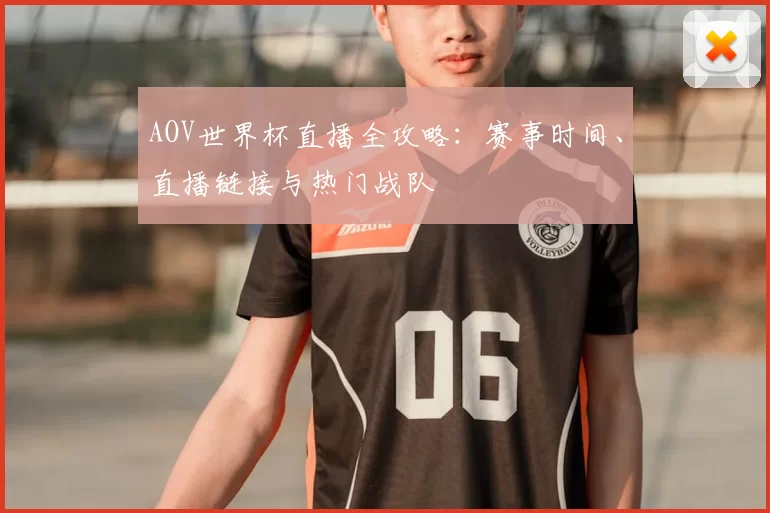 AOV世界杯直播全攻略:赛事时间、直播链接与热门战队