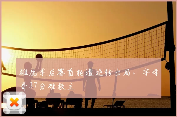 雄鹿季后赛首轮遭逆转出局，字母哥37分难救主